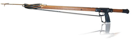 AB Biller Teak Speargun - Spearfishing World